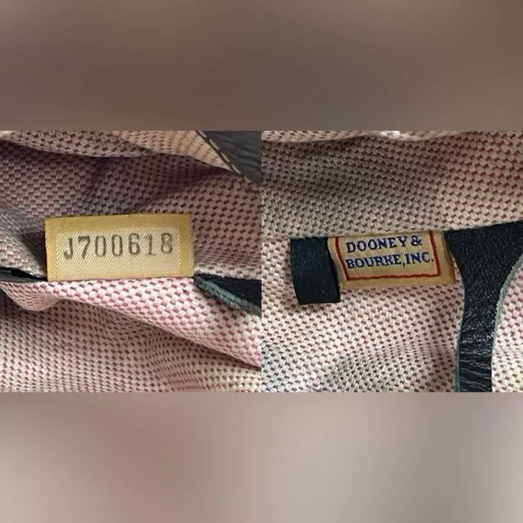 Dooney & Bourke Marchesa black pebbled leather medium gathered bag - Picture 13 of 15